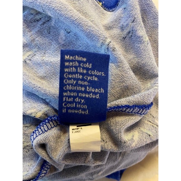 Apt. 9 Women's Blue Sleeveless Floral Print Dress XL Rayon Spandex - Picture 8 of 11